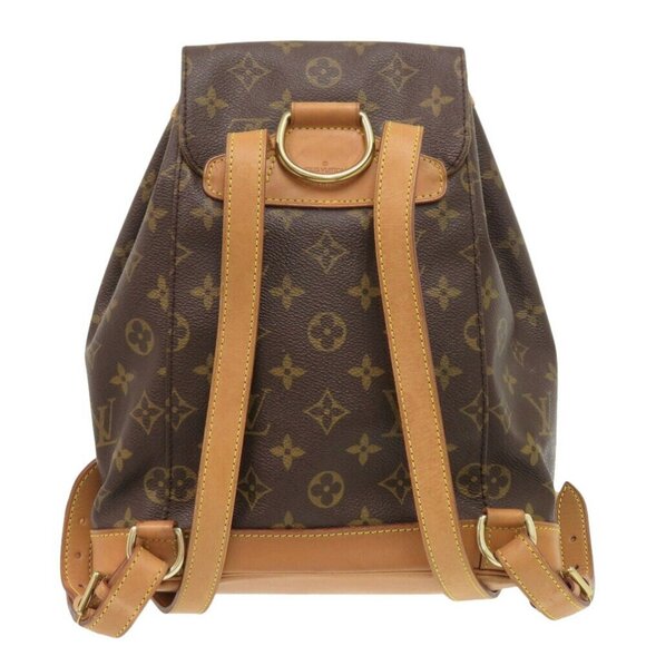 LOUIS VUITTON Authentic Brown Monogram Backpack main image 8